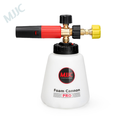MJJC Environmental Friendly Factory Direct Anti-Leak Big Mouth 1.25mm Nozzle Orifice Snow Foam Lance For Car Gasket Foam Gun High Pressure Cannon
